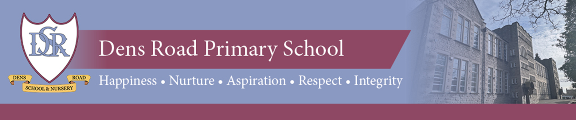 Welcome to Dens Road Primary School Website
